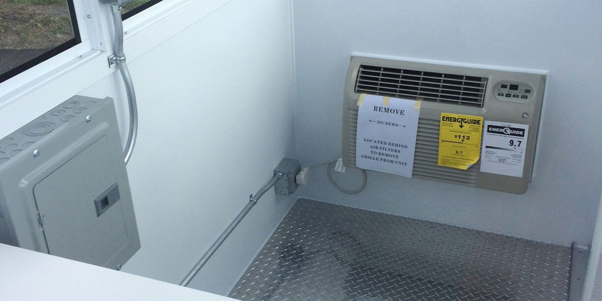 Prefabricated Aluminum Vista Series Booth Prefabricated Aluminum Vista Series Booth