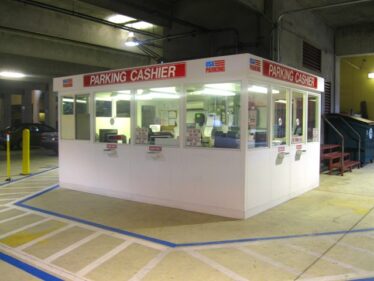 cashier booth