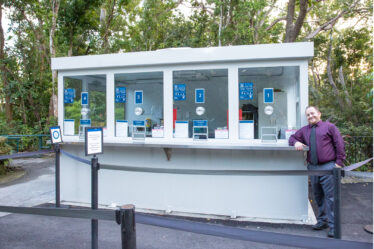 Ticket Booth V18-040