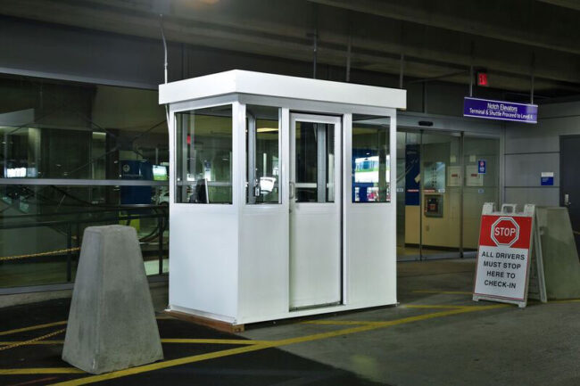 Airport Security Booth V17-022 Airport Security Booth
