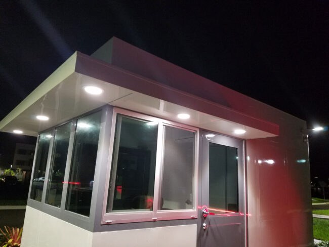 Guard Booth Exterior Lighting 17-005
