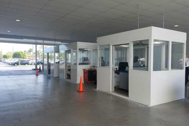 Service Writer Booths