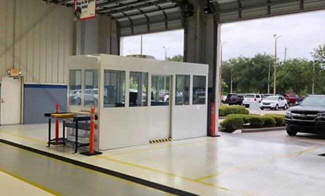 Service Writer Booth