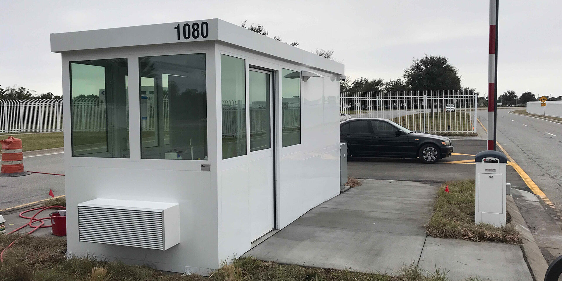Guard Booth with Restroom